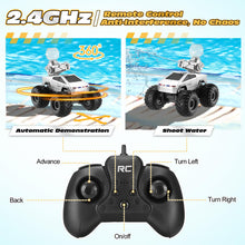 Load image into Gallery viewer, Fippy Remote Control RC Truck, 1:16 Amphibious Remote Control Car with Water Squirt, Waterproof RC Monster Truck