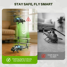 Load image into Gallery viewer, Remote Control Helicopter 2.4GHz Military Army Toys for Boys Girls Kids with Altitude Hold