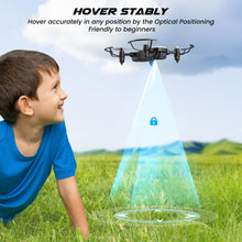 Load image into Gallery viewer, Mini Drone with Camera 720P HD FPV, RC Quadcopter Foldable Drone With Altitude Hold, 3D Flip, Headless Mode, Gravity Control
