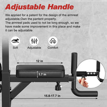 Load image into Gallery viewer, RELIFE REBUILD YOUR LIFE Power Tower Pull Up Bar Station Workout Dip Station for Home