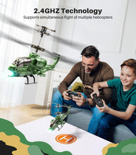 Load image into Gallery viewer, Remote Control Helicopter, Military RC Helicopters with Cool Appearance Design, Upgraded Protection Function, Altitude Hold