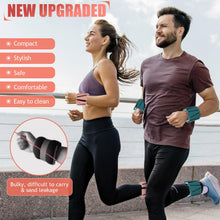 Load image into Gallery viewer, BECOJADDE Ankle Weights Set of 2 (2 lb Each) Adjustable Wrist Weights -Pewter Peach