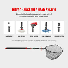Load image into Gallery viewer, EGO S2 Slider Fishing Landing Net, Large Rubber Mesh, 29-60-Inch Handle