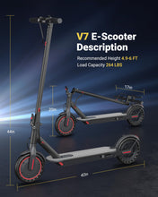 Load image into Gallery viewer, Electric Scooter, 350W Powerful Motor, 16MPH Top Speed,12Miles Long Range, 8.5" Solid Tires Folding Commuter Escooter