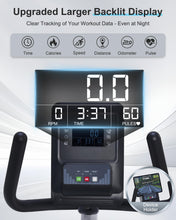 Load image into Gallery viewer, Kawnina Recumbent Exercise Bike, Recumbent Bike for Home with Smart Workout APP -Black