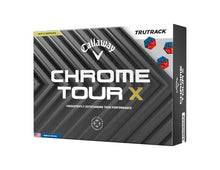 Load image into Gallery viewer, Callaway Golf Chrome Tour X Golf Balls (True Track (Blue/Red)