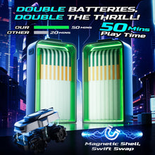 Load image into Gallery viewer, Amphibious Remote Control Car – Mini 4WD RC Car Remote Control Boat, Waterproof All-Terrain RC Truck with 360° Spins, 50-Minute Playtime