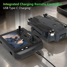 Load image into Gallery viewer, GPS Drone with EIS 4K Camera, 4.5" FPV Screen, 5GHz Transmission Foldable Drone with Brushless Motor, Auto Return Follow Me, Gesture Control, Al Track&Orbit Mode for Adults/Kids/Beginners, Under 249g
