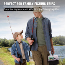 Load image into Gallery viewer, Vipfish Large 3-Layer Fishing Tackle Box Lures with Tackle Included 448 Pcs