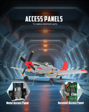 Load image into Gallery viewer, RC Plane, 4 Channel Remote Control Airplane Fighter RTF with 6-Axis Gyro, 3 Modes & Aerobatics
