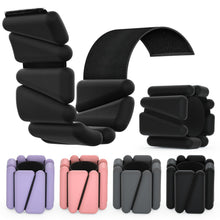 Load image into Gallery viewer, Wrist Weights, Ankle Weights Adjustable Wrist Weighted Bracelet Set of 4 (2LB Each)- Black