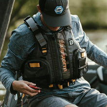 Load image into Gallery viewer, BLUESTORM Kinetic Fishing Life Jacket (PFD) | Fully Adjustable | Slim Back | Large Pockets | US Coast Guard Approved | for Kayaking, Fishing and More (Legendary Taupe, Large/XL)