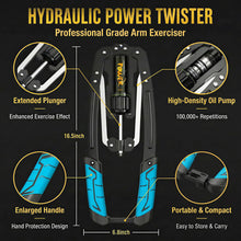 Load image into Gallery viewer, Arm Exercise Equipment Chest Workout - Hydraulic Power Twister 10 Gears Adjustable 22-440lbs