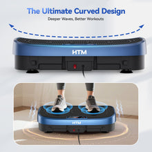 Load image into Gallery viewer, Vibration Plate Exercise Machine - 330lbs Weight Capacity, 120 Speed Levels, Full Body Workout Shake Board for Home Fitness, Toning and Wellness, LED Display, Low Noise Motor