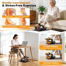 Load image into Gallery viewer, Under Desk Elliptical Machine,Electric Leg Exerciser as Seen on Tv for Seniors Adults,Portable Quiet Elliptical Exercise Machine While Sitting with 12 Adjustable Speed Auto&HR Mode for Home Office
