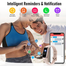 Load image into Gallery viewer, Zeacool Fitness Tracker with 24/7 Heart Rate, Blood Oxygen Blood Pressure Sleep Monitor