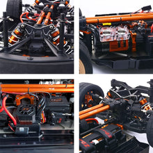Load image into Gallery viewer, 1:7 Large Size Off Road Remote Control Fast Racing Hobby Car, Hobbyist Grade 4×4 Brushless RC Car 130km/h High Speed