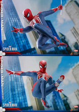 Load image into Gallery viewer, Hot Toys Spider-Man Advanced Suit 1/6 Sixth Scale Figure Marvel Video Game Masterpiece Series Action Figure