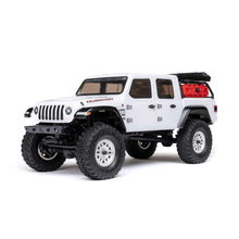 Load image into Gallery viewer, RC Truck SCX24 Jeep Gladiator 4 Wheel Drive Rock Crawler Brushed RTR Nothing Needed to Complete Ready-to-Run White