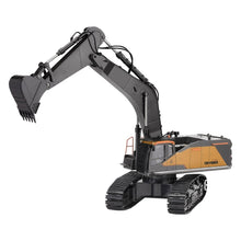 Load image into Gallery viewer, Remote Control Excavator Toy, 1:14 Scale Remote Control Digger with Metal Shovel, 22 Channel RC Excavator with Lights & Sounds