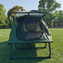 Load image into Gallery viewer, Tent Cot Folding Off The Ground Waterproof Camping Sleeping Bed with Rain Cover