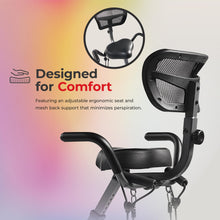 Load image into Gallery viewer, Sunny Health & Fitness Foldable Magnetic Stationary Exercise X-Bike Pro, 300 LB Capacity- SF-B223012