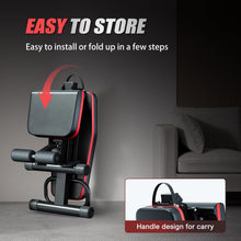 Load image into Gallery viewer, 2026 Adjustable Weight Bench - 1000LBS Foldable Bench Press Workout Bench for Home Gym, Roman Chair & Incline Decline Flat Sit Up, Heavy Duty Full Body Dumbbell Fitness Bench