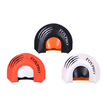 Load image into Gallery viewer, FOXPRO Howler Predator Mouth Call Combo Pack for Coyote Hunting Includes Three Domed Diaphragm Mouth Calls