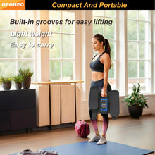 Load image into Gallery viewer, Under Desk Elliptical Machine, Electric Elliptical Leg Exerciser for Senior, Quiet and Compact Electric Seated Pedal Exerciser for Home with Monitor, Remote Control and 12 Adjustable Speeds (Blue)