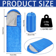 Load image into Gallery viewer, Junkin 12/36 Pcs Camping Sleeping Bags for Adult, Green, Cyan, Blue, 36 Pcs
