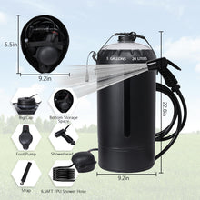 Load image into Gallery viewer, Aircity Solar Shower Bag, 20L/5 Gallon Solar Heating Camping Shower Bag