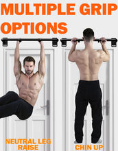 Load image into Gallery viewer, Fitarc Heavy Duty Wall Mount Pull Up Bar - Wall Mounted for 7-8ft Beams