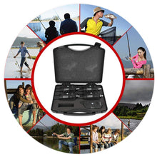 Load image into Gallery viewer, Tihebeyan Digital Carp Fishing Bite Alarm Alert Light Warning Fishing Finder with 4 Launcher and 1 Receiver