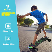 Load image into Gallery viewer, Electric Skateboard for Kids and Teens, Smart Sensors Electric Skateboard,350W Hub-Motor,9.32 MPH Top Speed