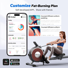 Load image into Gallery viewer, Merach Rowing Machine, Magnetic Rower Machine for Home - (Manual-Adjust Classic)