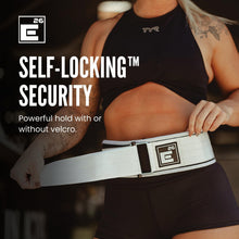 Load image into Gallery viewer, Self-Locking Weight Lifting Belt | (Large, White)