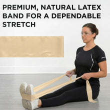 Load image into Gallery viewer, THERABAND Resistance Band, Tan, Extra Light, 50-Yard Roll, Elastic Band for Strength -Tan