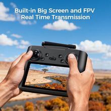 Load image into Gallery viewer, FPV Drone with Camera 4K for Adults, Big Screen on Remote Controller,2 pcs Batteries