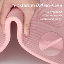 Load image into Gallery viewer, Extra Width & Thick,Comfortable,Non-Slip Exercise Mat-Works Great on All Floor for Stretching,Yoga Studio,Gym or Home Workouts