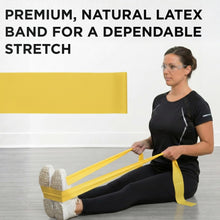 Load image into Gallery viewer, THERABAND Resistance Band, Yellow, Light, 50-Yard Roll, Elastic Band