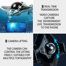 Load image into Gallery viewer, WiFi RC Boat with Camera - 6 CH Waterproof Remote Control Boat for Pools & Lakes, Wireless App Control for iOS & Android