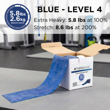 Load image into Gallery viewer, THERABAND Resistance Band, Blue, Extra Heavy, 50-Yard Roll, Latex-Free, Elastic Band