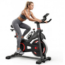 Load image into Gallery viewer, NEWBULIG Exercise Bike with APP, Stationary Bikes for Home-Black Red