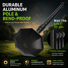 Load image into Gallery viewer, Professional Stiff Arm Golf Travel Bag Support Pole, Black