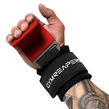 Load image into Gallery viewer, Gymreapers Weight Lifting Hooks (Pair) (Red)