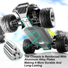 Load image into Gallery viewer, 1:18 Scale All-Terrain RC Car for Adults - 40+KM/H High Speed 4WD Off-Road Remote Control Truck with 2 Rechargeable Batteries