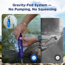Load image into Gallery viewer, Membrane Solutions 6L Gravity Water Filter Pro for Group Camping