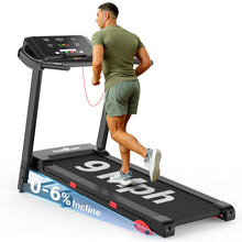 Load image into Gallery viewer, THERUN Treadmills for Home - Light Red-Black