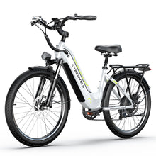 Load image into Gallery viewer, 1000 Peak Electric Bike for Adults, up 80 Miles Removable Battery Ebike, 26" Electric E Bike with 7-Speed,Adult Electric Bicycles