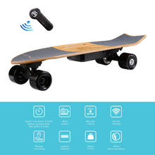 Load image into Gallery viewer, Electric Skateboard Electric Longboard with Remote Control Electric Skateboard,700W Hub-Motor,16.7 MPH Top Speed